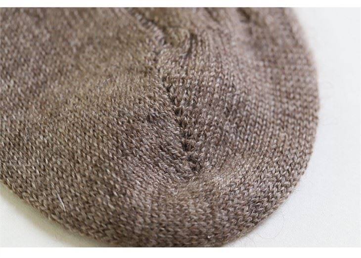 Soft Luxurious Durable Women Cashmere Socks