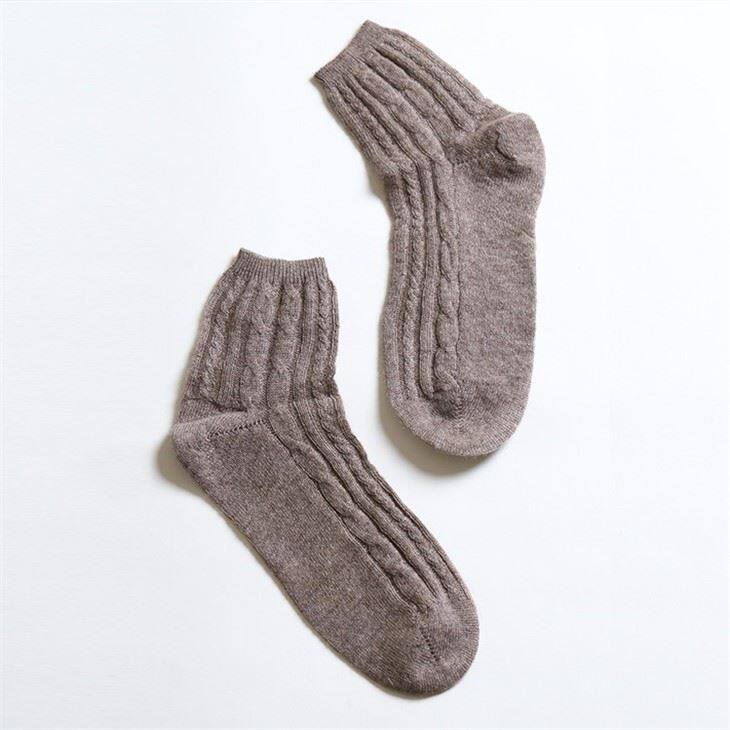 Soft Luxurious Durable Women Cashmere Socks