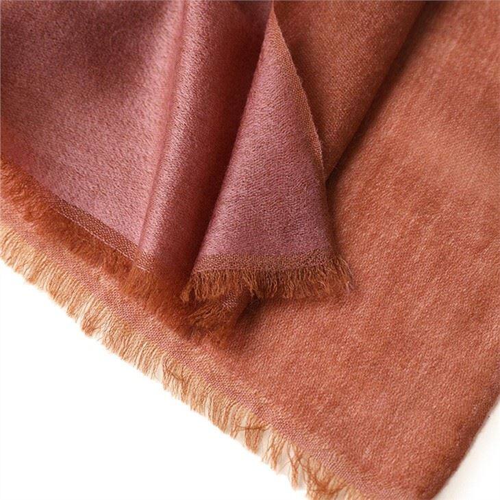 Stylish Solid Color Double Side Cashmere Scarf