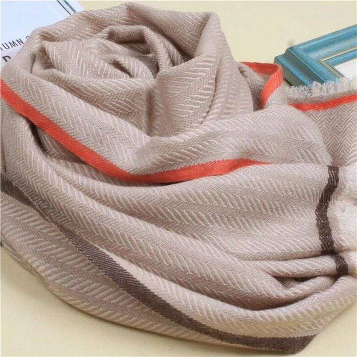 Thicked Warm Knitted Cashmere Scarf