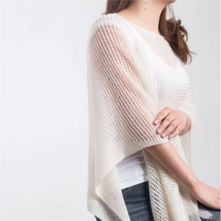 Thin Knitted Manufacturers Wholesale Pure Wool Scarf