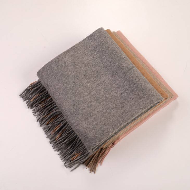 Twin Size Solid Color Cashmere Blanket (2)