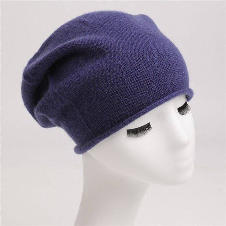 Unisex Thickened Warm Knitted Cashmere Beanie