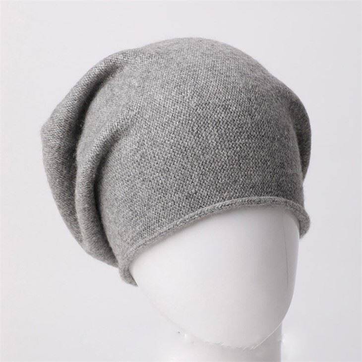 Unisex Thickened Warm Knitted Cashmere Beanie