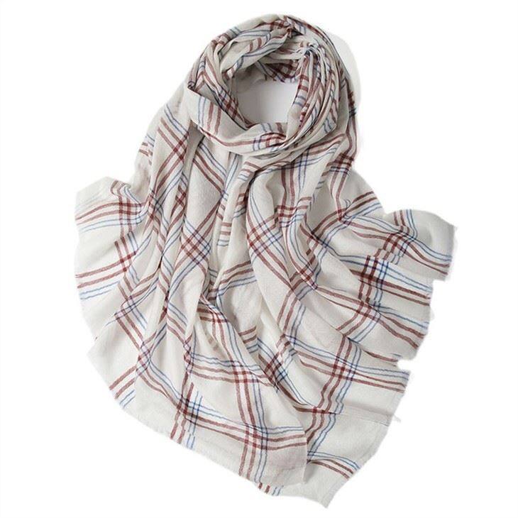 Тартан кашмир шал