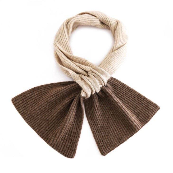 Kéttónusú kasmír sál