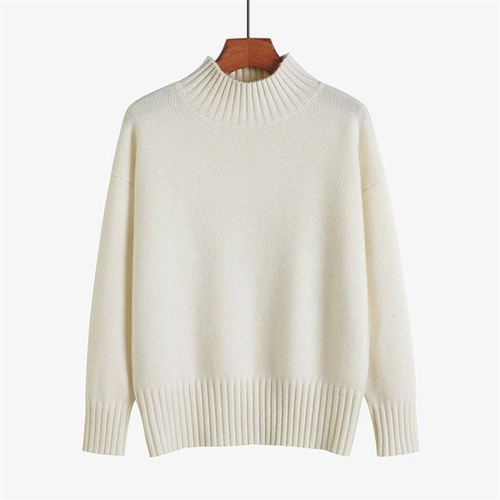 Women Fashion Warm Pure Cashmere Sweater