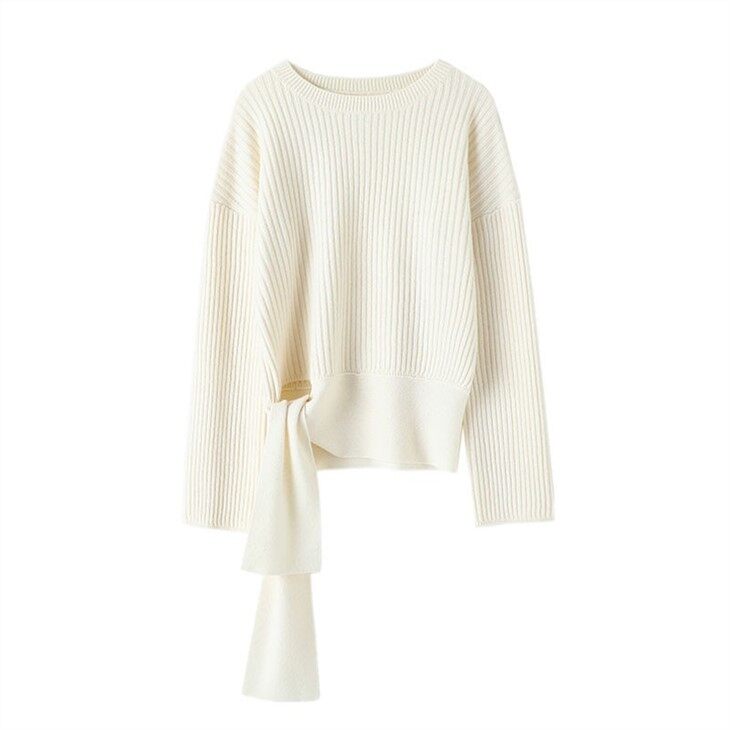 Women O-Neck Pullover Cashmere Sweater