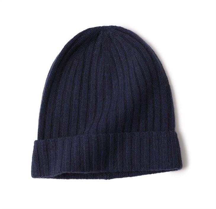 Women's Winter Knit Pure Cashmere Beanie