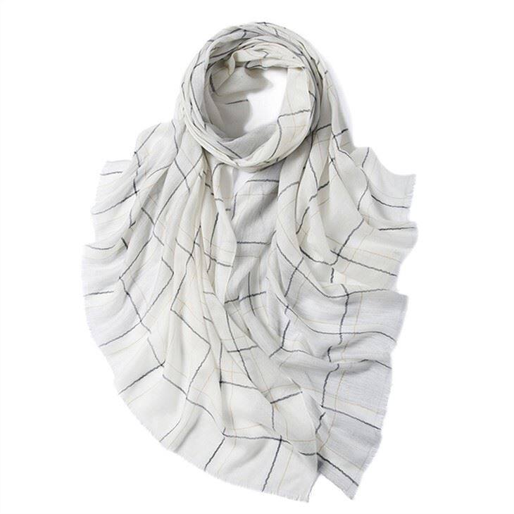 Lenço leve de caxemira