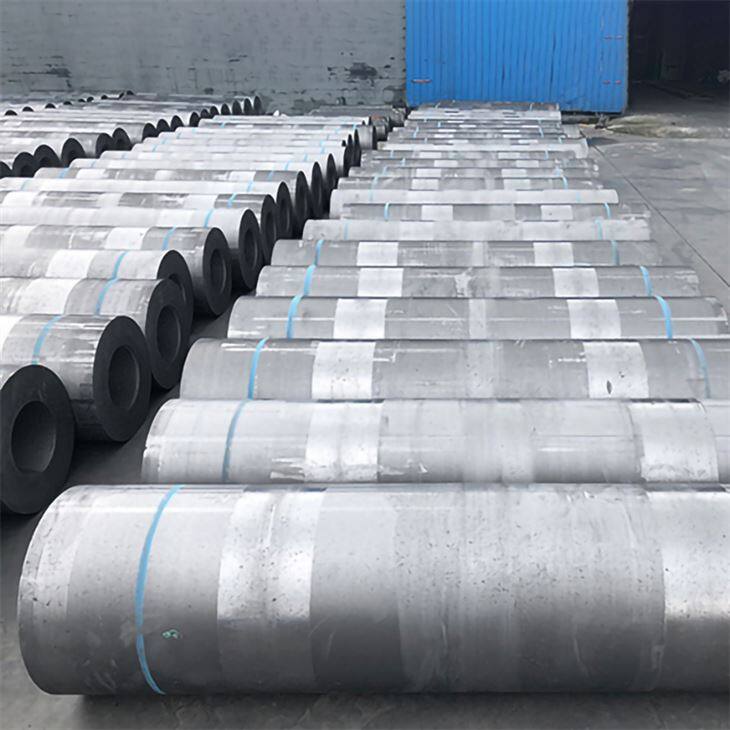 UHP 550 मिमी ग्रेफाइट इलेक्ट्रोड