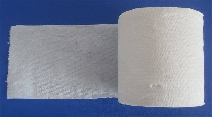 embossed pattern toilet tissue roll