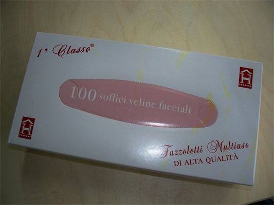 Spain advertising facial tissue paper