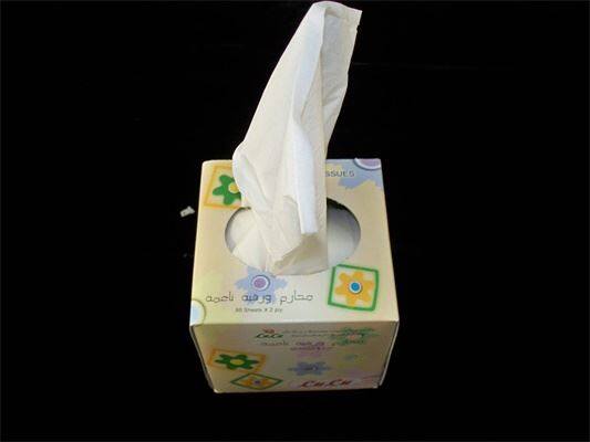 Arabic cube box premium facial tissue