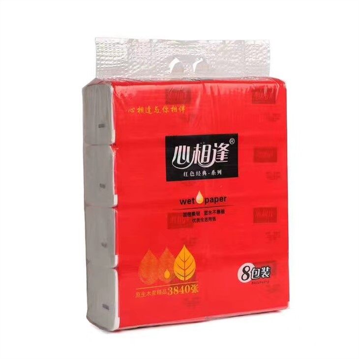 Asia like plastic bag facial tissue