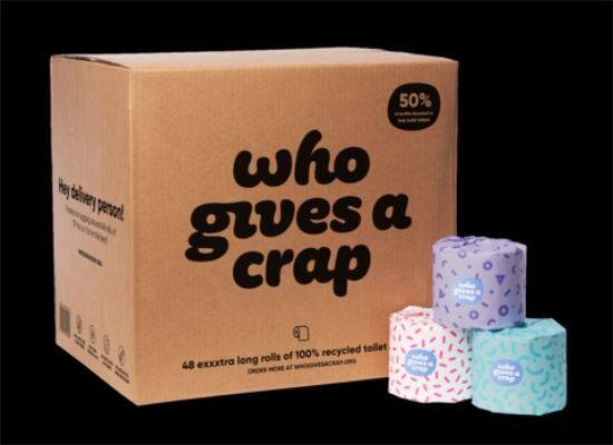 Paper wrapped Bathroom Tissue