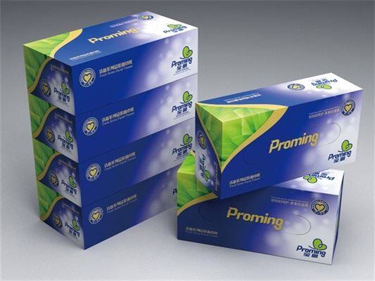 perfect absorption box packed facial tissue