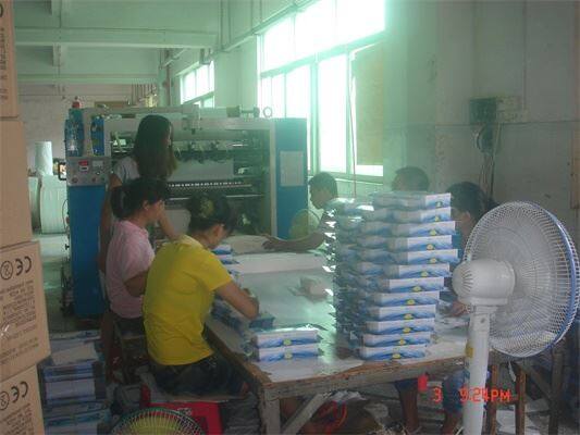petrol station tissue paper production