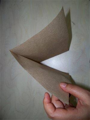 craft brown nature pulp single fold paper towel