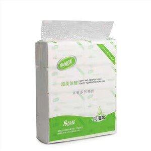 Asia Middle East Like Plastic Bag Facial Tissue