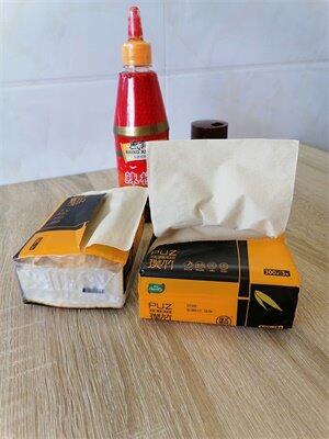 Bamboo Pulp Facial Tissue