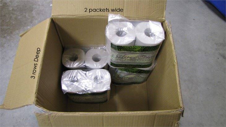 4 rolls pack new zealand bath tissue