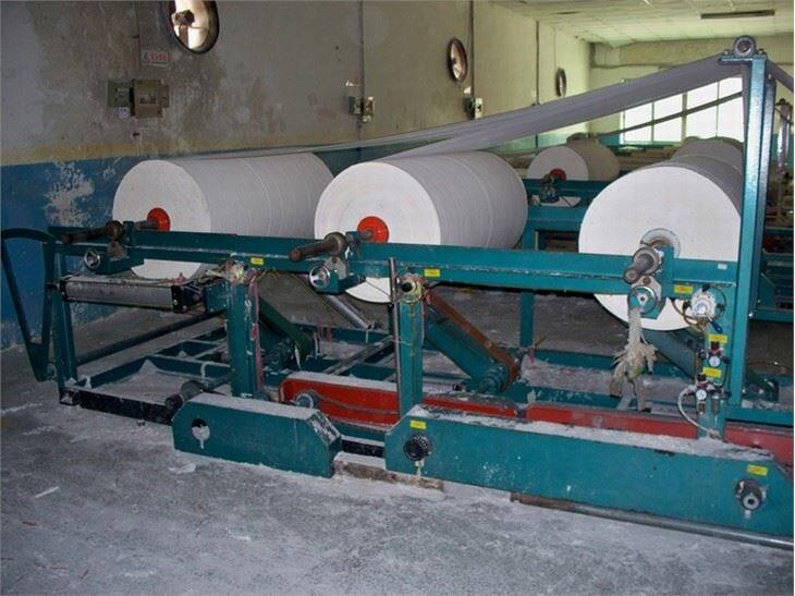 rewinding tissue paper