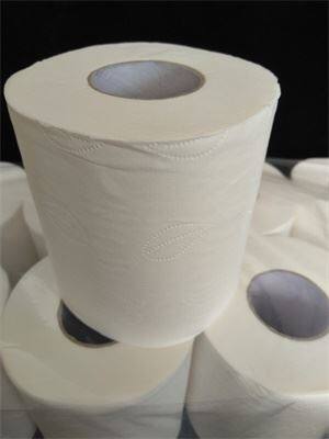 Virgin Wood Pulp Toilet Tissue Roll