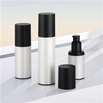 Airless Pump Bottle Black Matte
