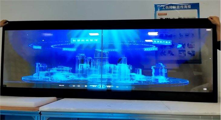 55 Inch OLED Transparent Splicing Screen