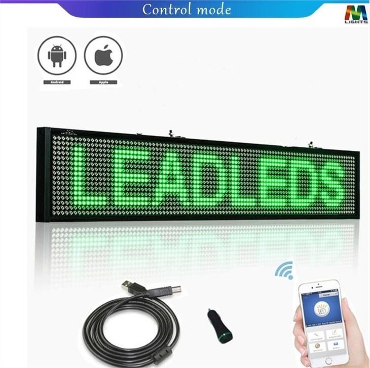 P4 Bus LED Sign Bus Led Wall Display
