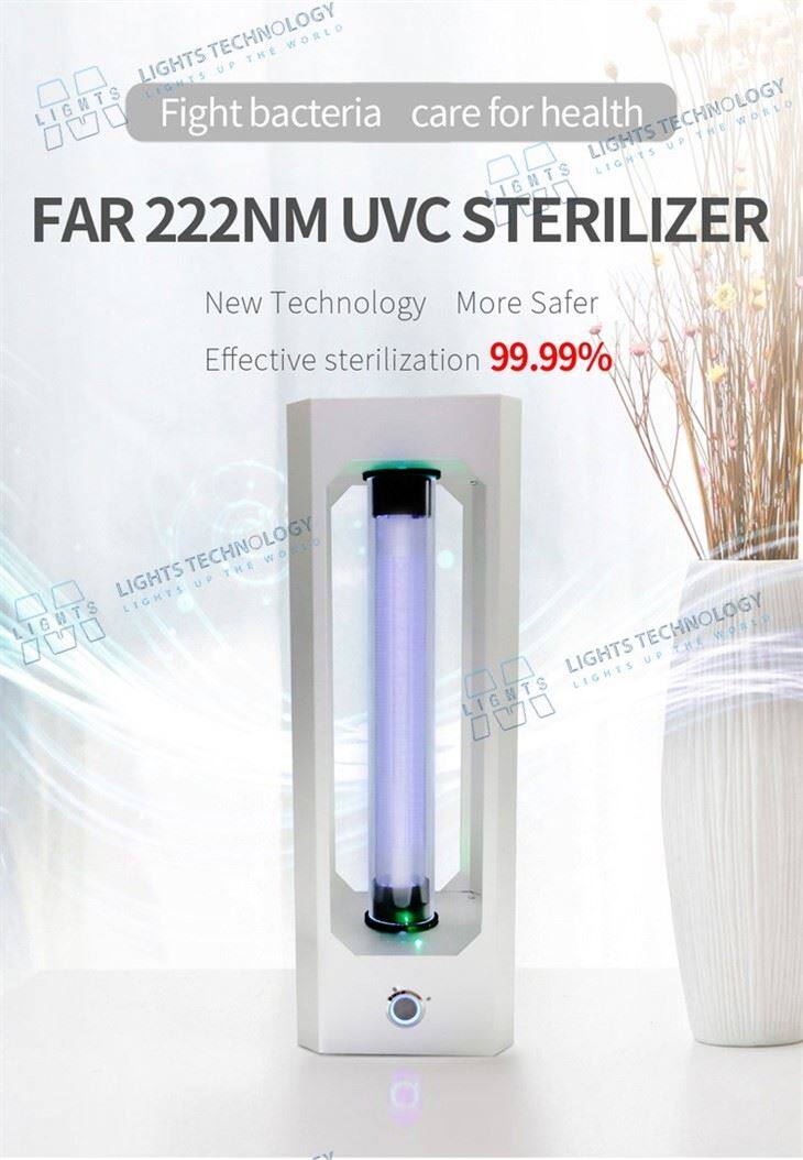 Table Type 222 Nm Uvc Lamp