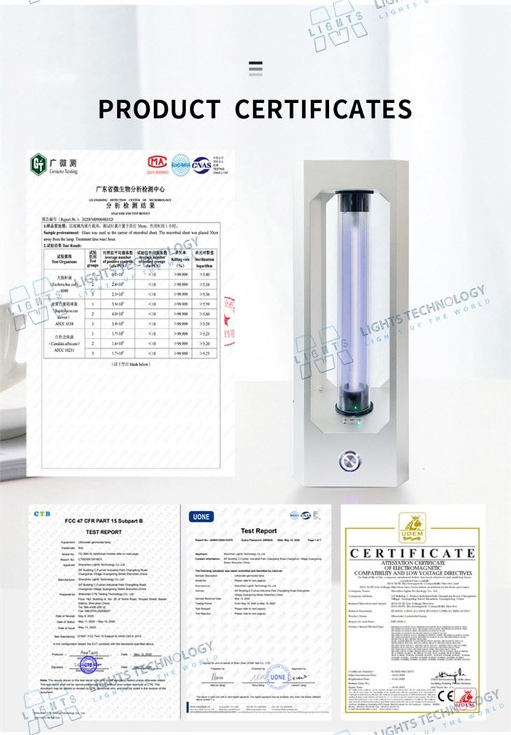 Uvc Light 222 Nm For Hotel