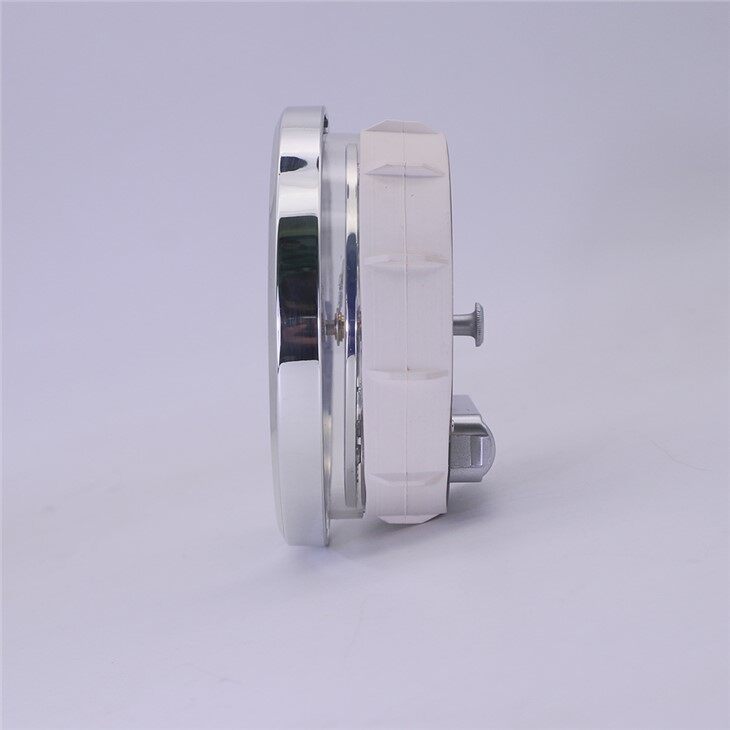 HR Diameter 103MM Silver Perspective Clock