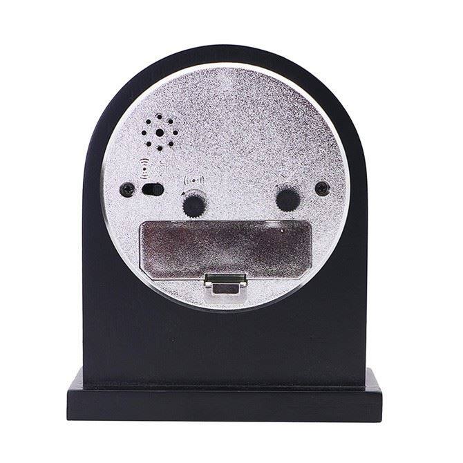 Solid Wood Tabletop Alarm Clock