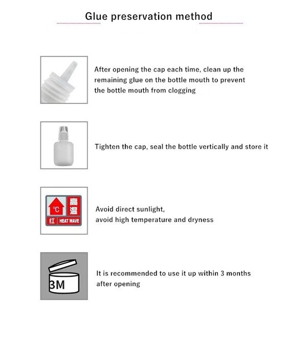 1 Second Quick Dry Glue For Lashes Extensions