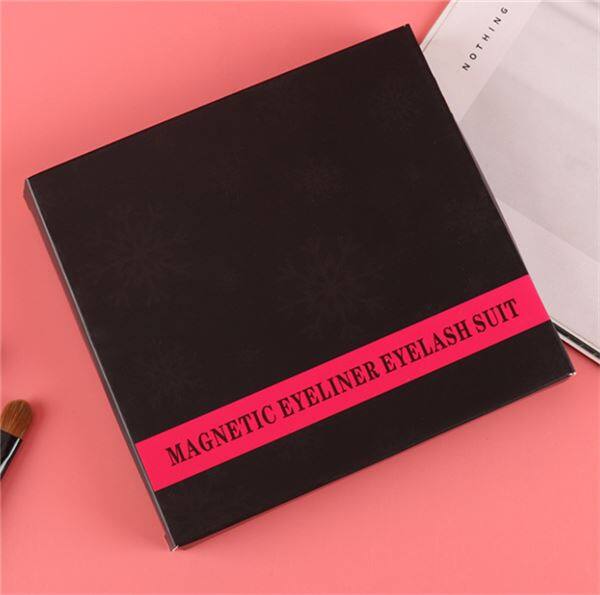 3 Pairs Magnetic Eyelashes With 1 Eyeliner
