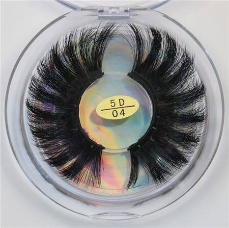 5D Synthetic Fiber 25mm False Lashes