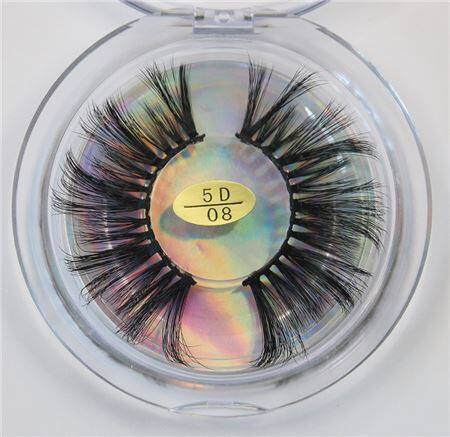 5D Synthetic Fiber 25mm False Lashes