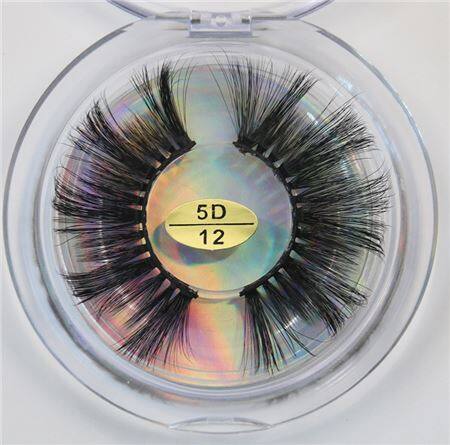 5D Synthetic Fiber 25mm False Lashes