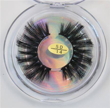 5D Synthetic Fiber 25mm False Lashes
