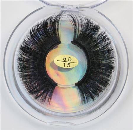 5D Synthetic Fiber 25mm False Lashes