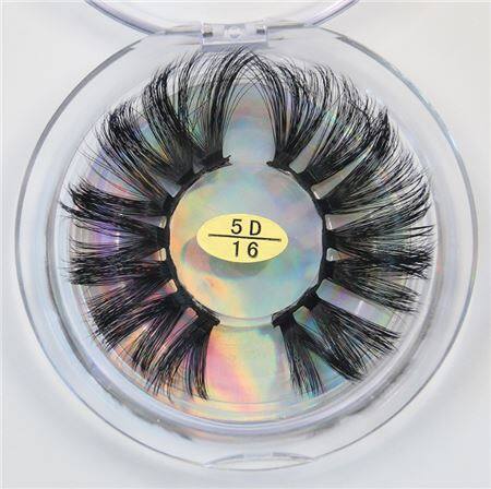 5D Synthetic Fiber 25mm False Lashes