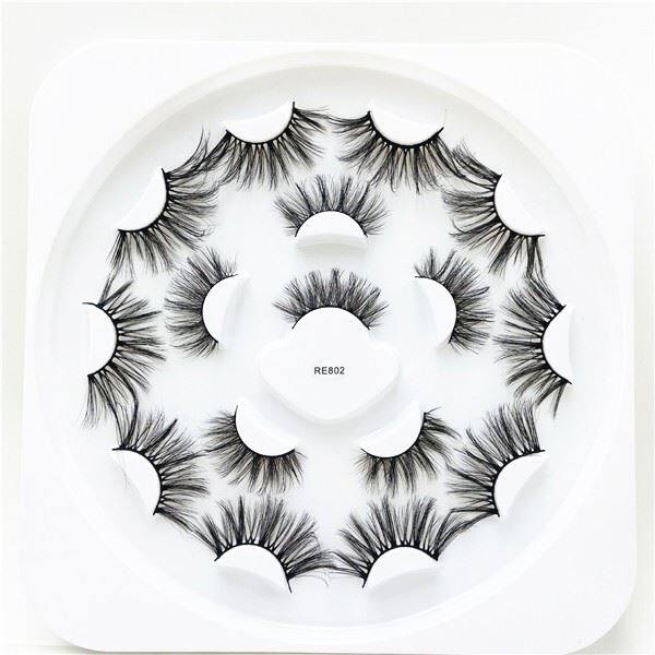 8 Pairs Faux Mink Lashes