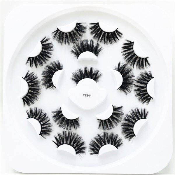 8 Pairs Faux Mink Lashes