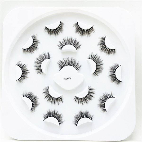 8 Pairs Faux Mink Lashes