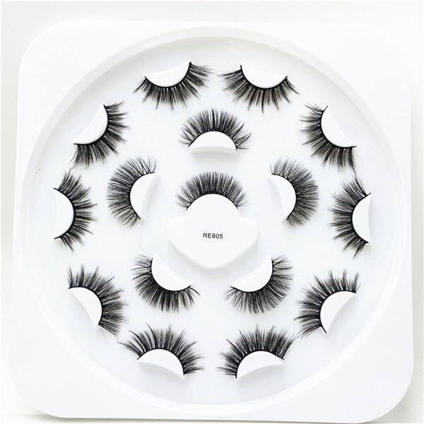 8 Pairs Faux Mink Lashes