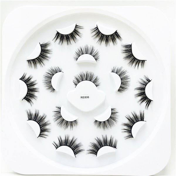 8 Pairs Faux Mink Lashes