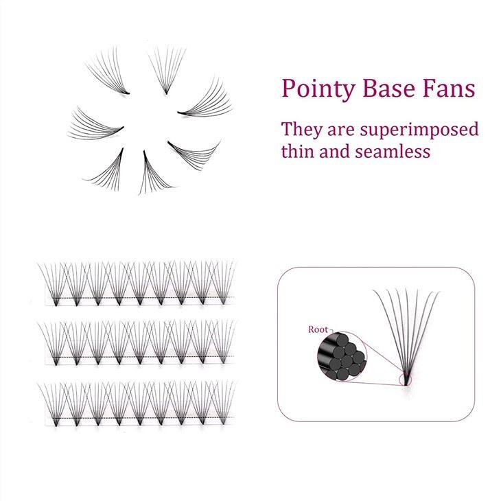 premade fan lashes