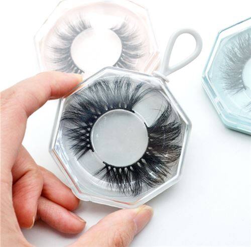 Acrylic Octagon Lashes Packing Cases